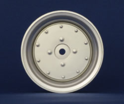 Dish Wheel Flat Silver